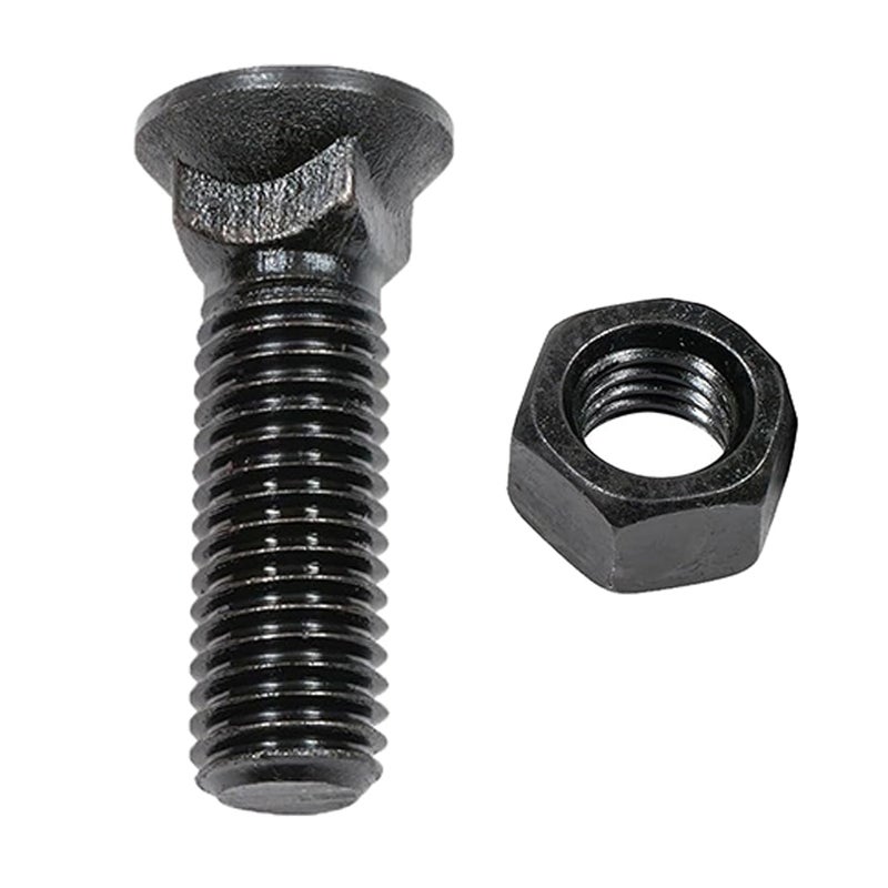 TBESEVENXT Black Heavy-duty Steel Plow Bolts 5/8"-11 x 2-1/4 - Image 4